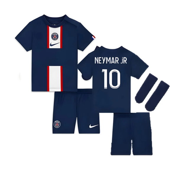 2022-2023 PSG Little Boys Home Kit (NEYMAR JR 10)-SoccerKits Hub | Buy Soccer Jerseys Online
